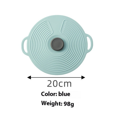 Silicone Pot Cover & Spill-Proof Container Lid by SmartPursue™