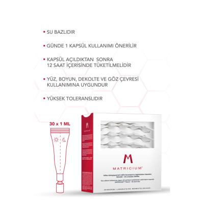 MATRICIUM Anti-aging Skincare Serum Capsules - Rejuvenate & Strengthen Skin with Antioxidant Properties by Beauty Care Bag