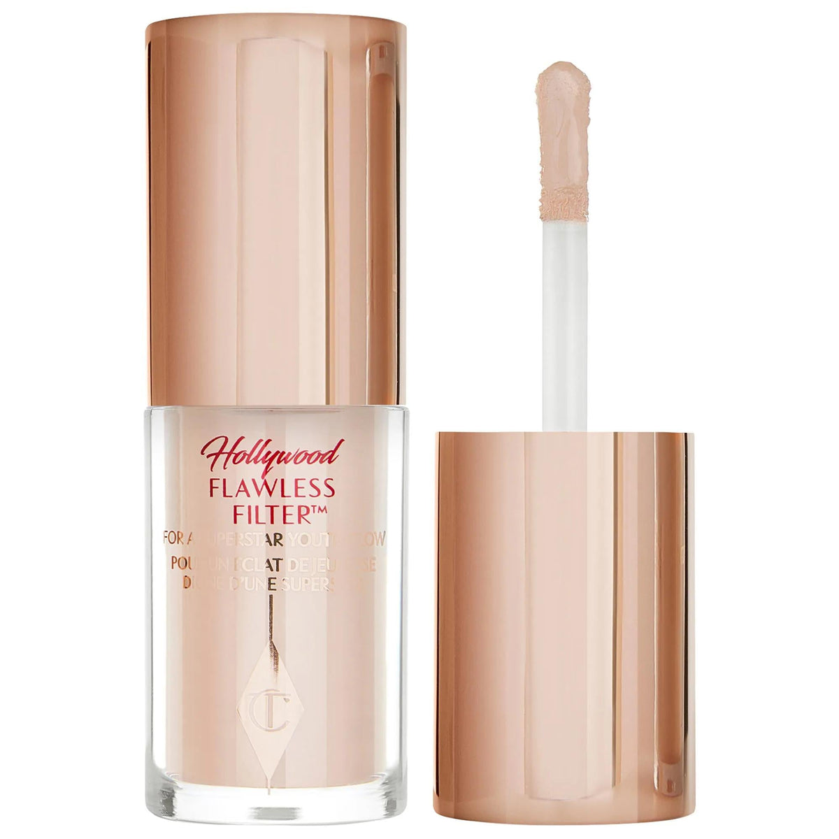 Charlotte Tilbury Hollywood Flawless Filter: Complexion Booster for Radiant, Glowing Skin - Filter Effect Makeup, Light Coverage & Cruelty-Free. by Beauty Care Bag