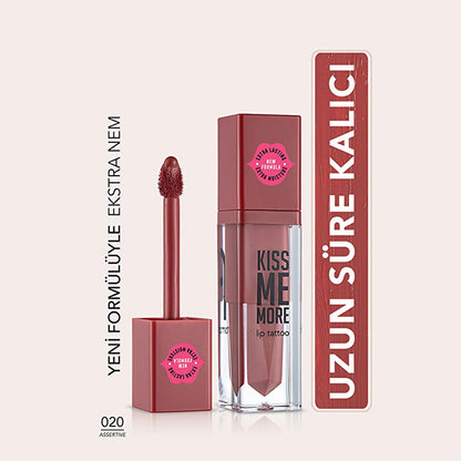 Flormar Liquid Matte Lipstick - Long-Lasting Moisturizing Lip Color, Transfer-Proof, 020 Assertive by Beauty Care Bag