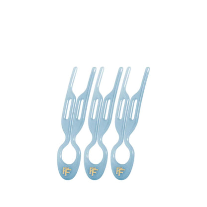 Fiona Franchimon No 1 Hairpin Sky Blue 3-Pack by Beauty Care Bag