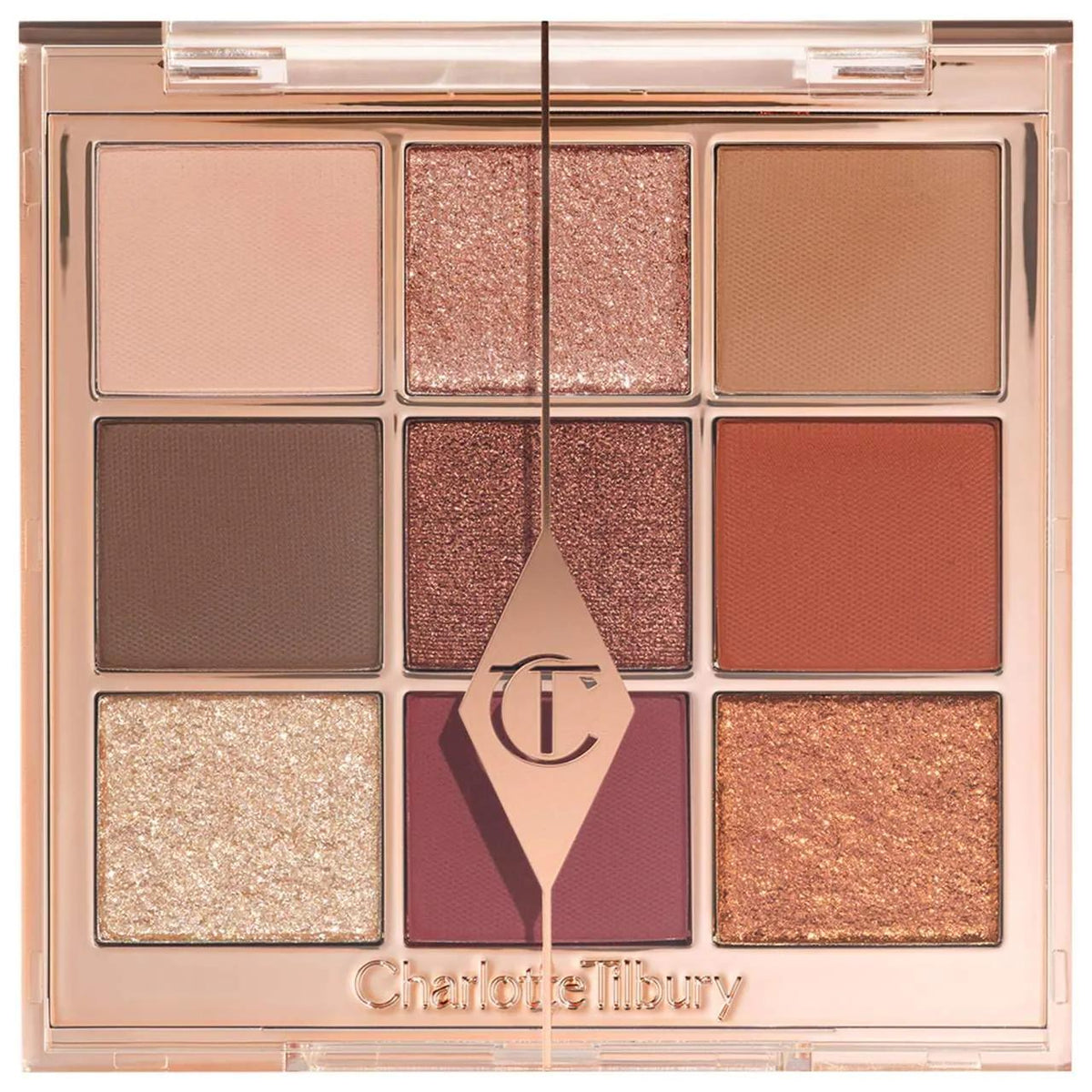 Charlotte's Beautifying Eye Trends Eyeshadow Palette - Limited-Edition, High-Pigment Eyeshadow with Multidimensional Finishes by Beauty Care Bag