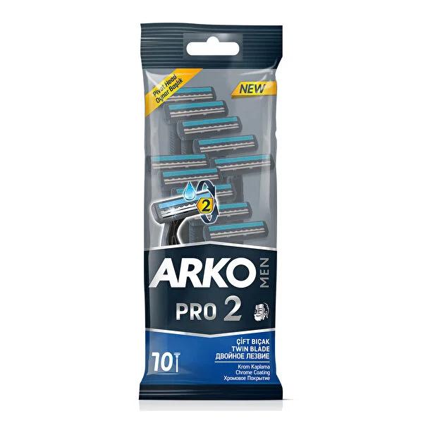 Arko Men Pro2 razor blades, 10 pack