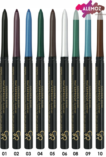 Golden Rose waterproof eyeliner, shade 01