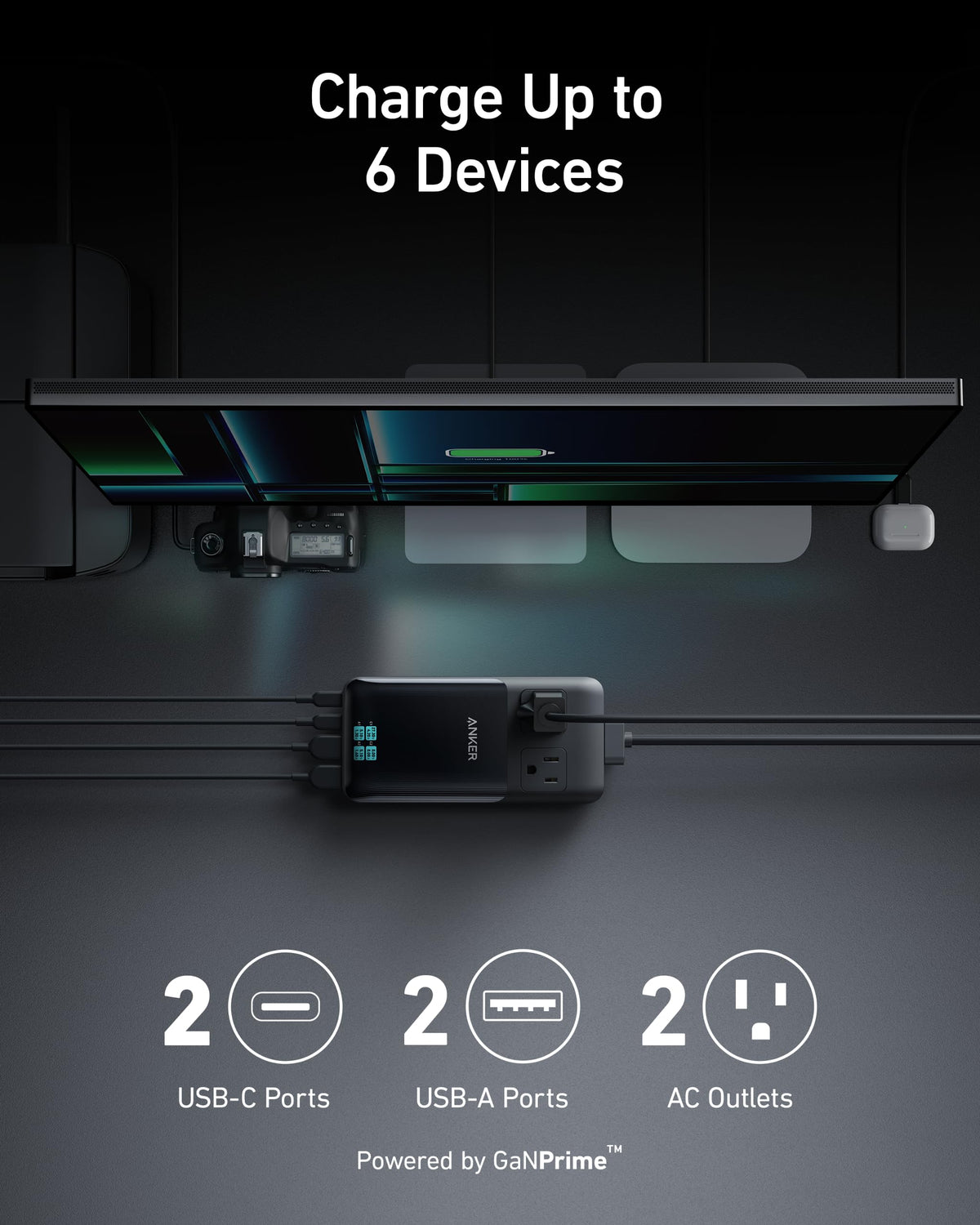Anker Prime 6-in-1 Charging Station (140W) by Anker