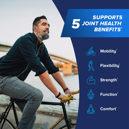 Osteo Bi-Flex Advanced Triple Strength Joint Health Supplement - 40 Tablets with Glucosamine, Chondroitin & MSM by Beauty Care Bag