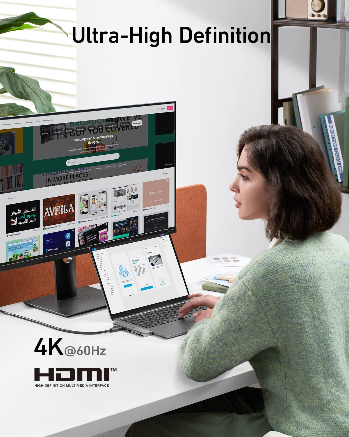 Anker <b>547</b> USB-C Hub (7-in-2, for MacBook) by Anker