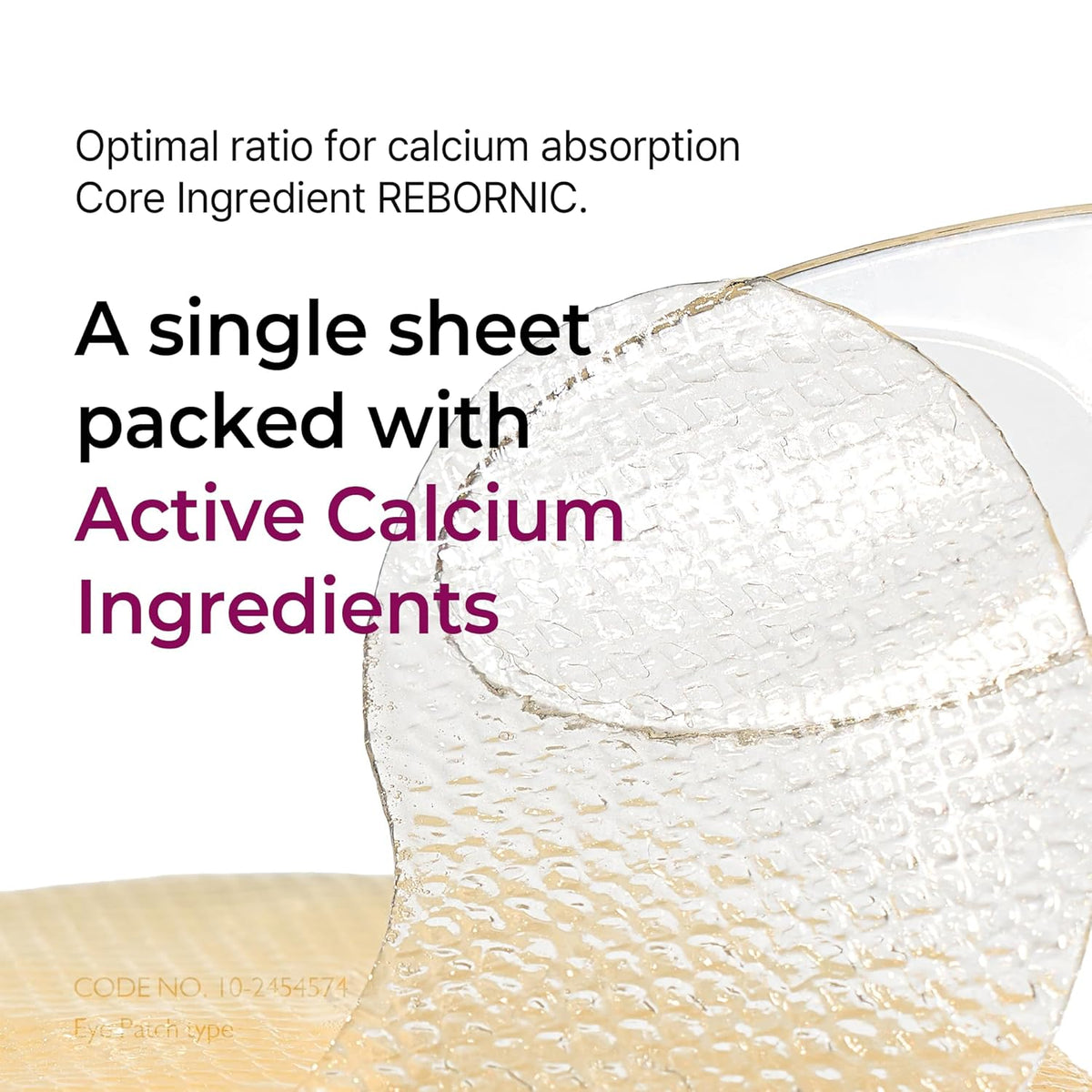 Dr. Melaxin Calcium Cemenrete Calcium Volume Eye Patch by AsiaBeautyMall