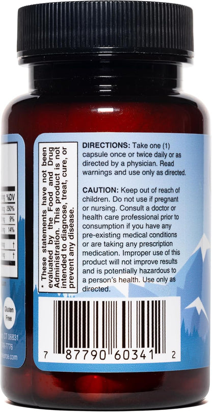 Natural Bone Support Supplement - Non-GMO, Gluten-Free by Shahmori
