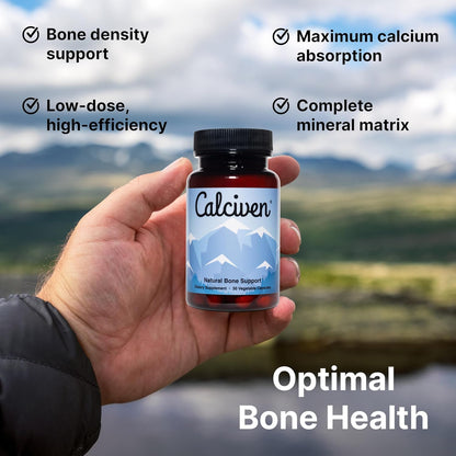 Natural Bone Support Supplement - Non-GMO, Gluten-Free by Shahmori