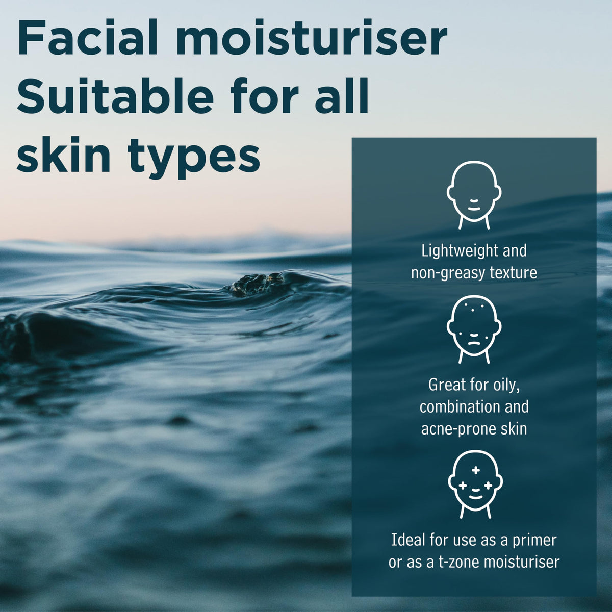 Dead Sea Spa Magik Flat Matte Epsom Moisturiser - Natural Skincare for Oily Skin, 75ml by Beauty Care Bag