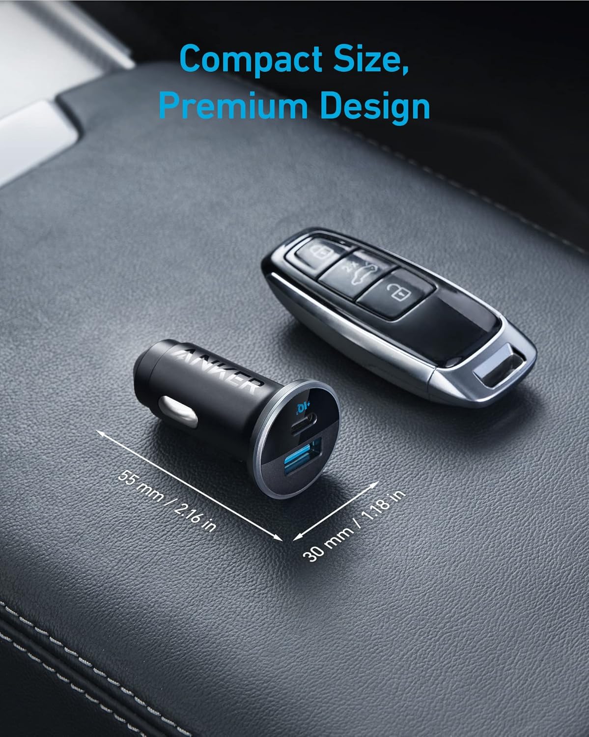 Anker <b>323</b> Car Charger (52.5W) by Anker