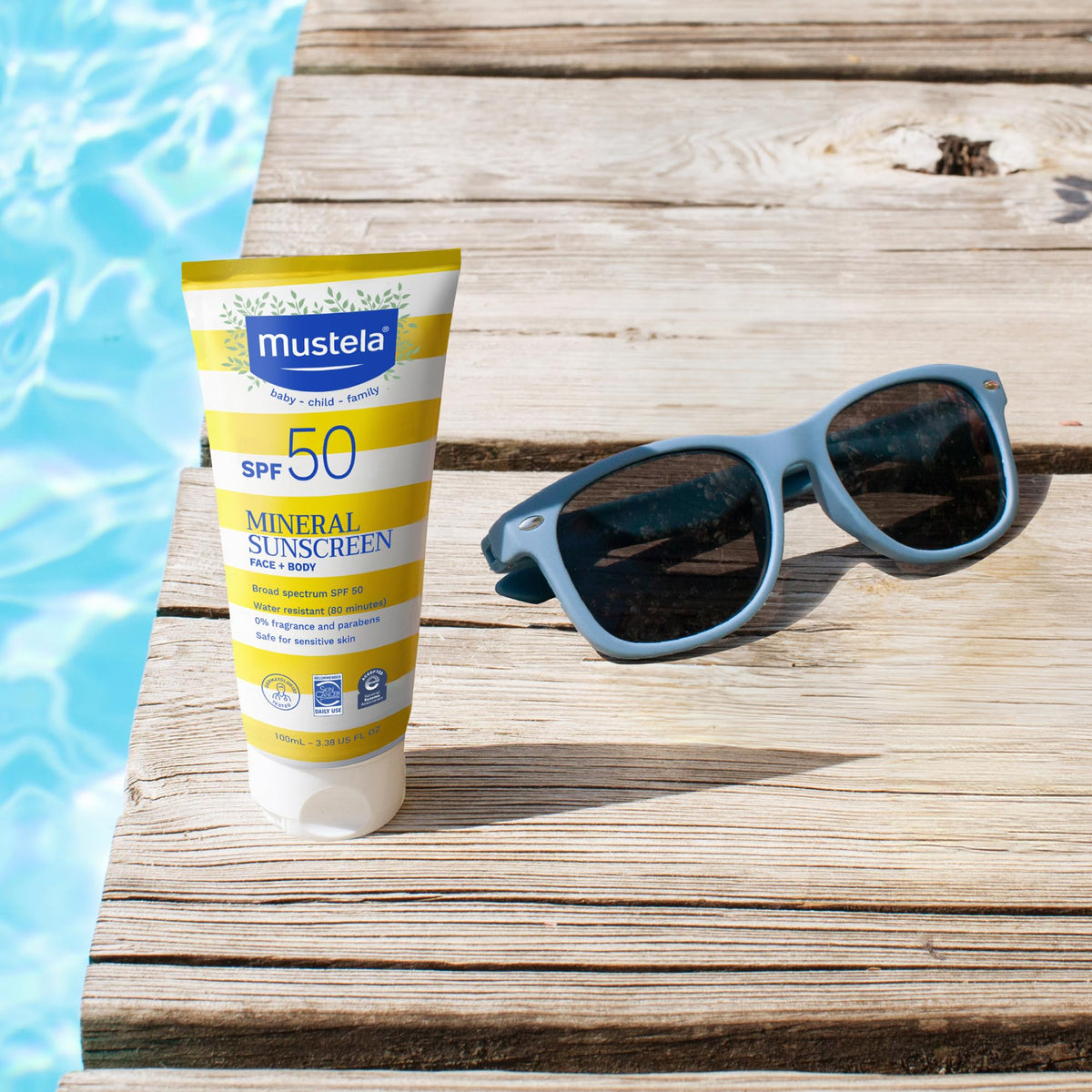 Mustela High Protection Face Sunscreen Spf 50 40 ml by Beauty Care Bag