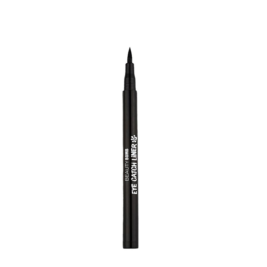 Beauty Bomb Eye-Catch Liner 01 Black - Defining Liquid Eyeliner by Beauty Care Bag
