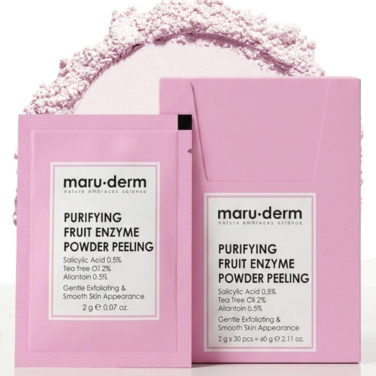Maruderm exfoliating powder peel, 60 g