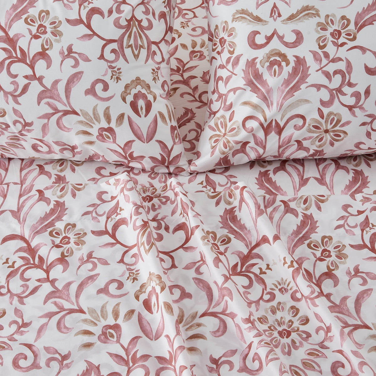 Watercolor Floral Sheet Set - Delia Collection by Great Bay Home