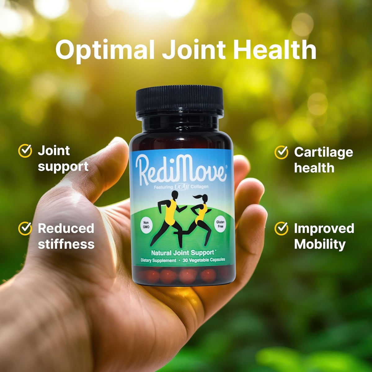 RediMove Natural Joint Support Supplement - 30 Count by Shahmori