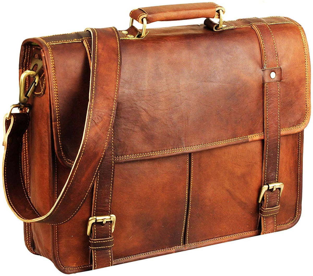 The Chicago Messenger by Classy Leather Bags