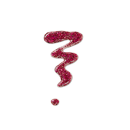 Flormar semi-transparent glitter nail polish
