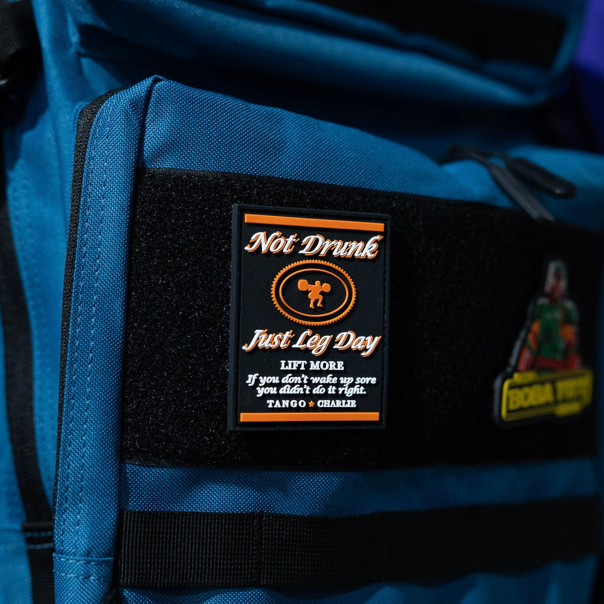 Not Drunk, Just Leg Day - Patch by Tango Charlie Apparel