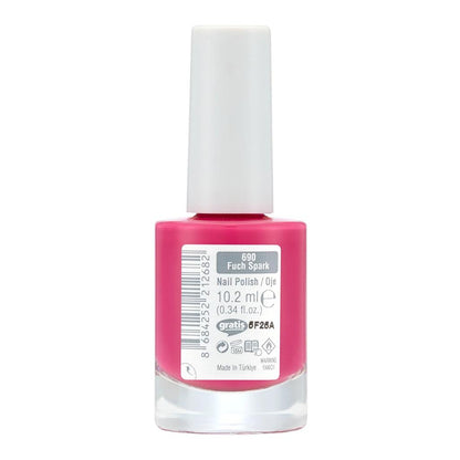 Beaulis Paint It Nail Polish 690 Fuch Spark 12ml by Beauty Care Bag