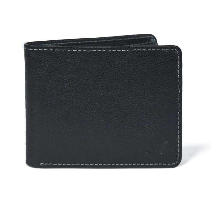 Classic Black Leather Wallet by Classy Leather Bags