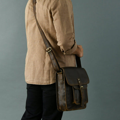 Urban Messenger Bag by Classy Leather Bags