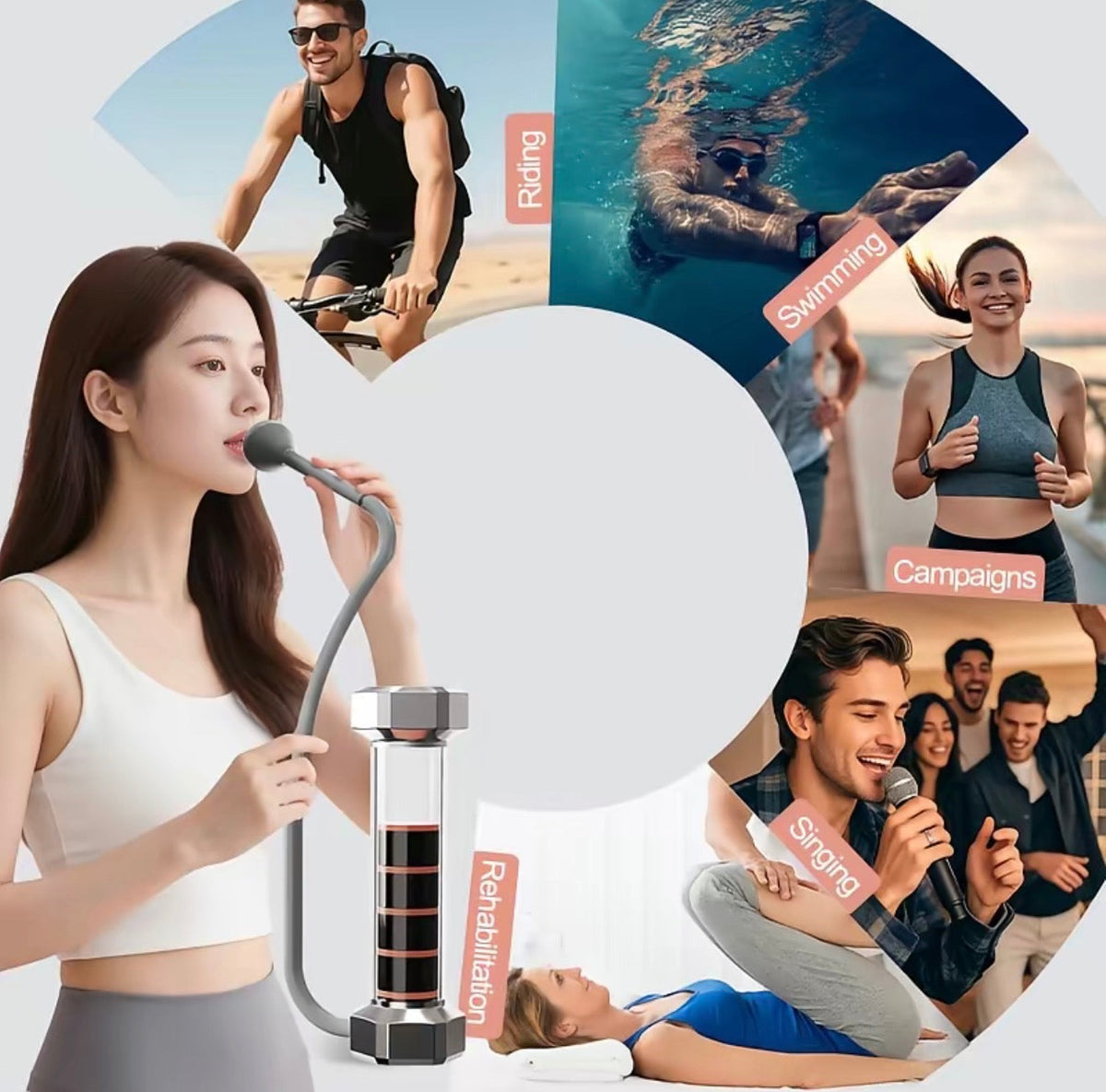 LungBoost Breathing Trainer by V.I.P Digital Presence