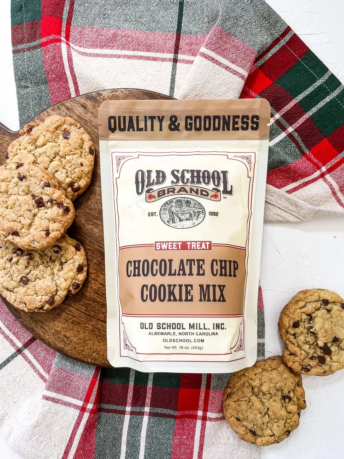 Chocolate Chip Cookie Mix | Old School Brand by Rust & Cinder