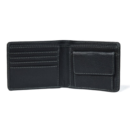 Classic Black Leather Wallet by Classy Leather Bags