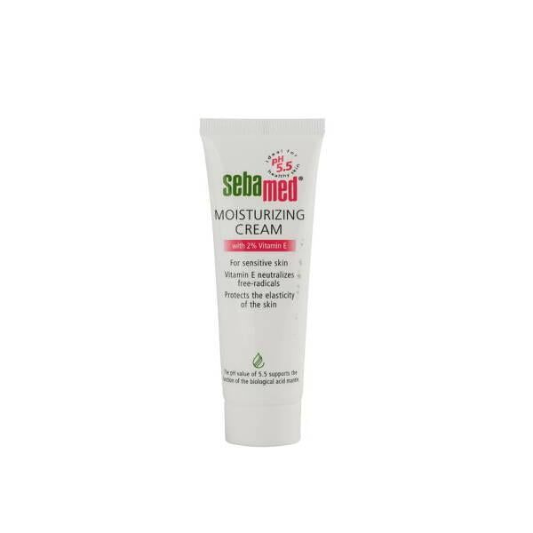 Sebamed Moisturizing Day Cream for Sensitive Skin - Hypoallergenic, pH 5.5, Vitamin E - 1.69 fl oz by Beauty Care Bag