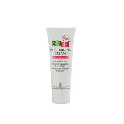 Sebamed Moisturizing Day Cream for Sensitive Skin - Hypoallergenic, pH 5.5, Vitamin E - 1.69 fl oz by Beauty Care Bag