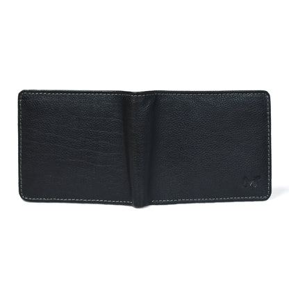 Classic Black Leather Wallet by Classy Leather Bags