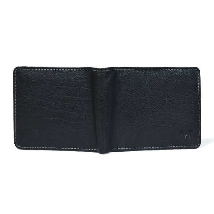 Classic Black Leather Wallet by Classy Leather Bags