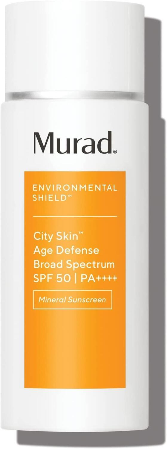 Murad City Skin Defense broad spectrum SPF50 sunscreen, 1.69 fl oz