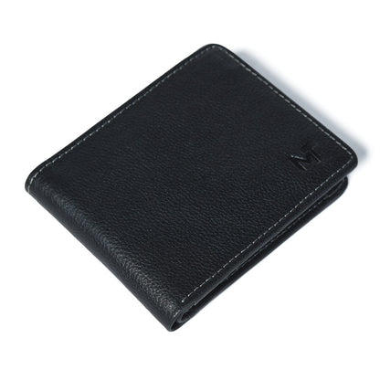 Classic Black Leather Wallet by Classy Leather Bags