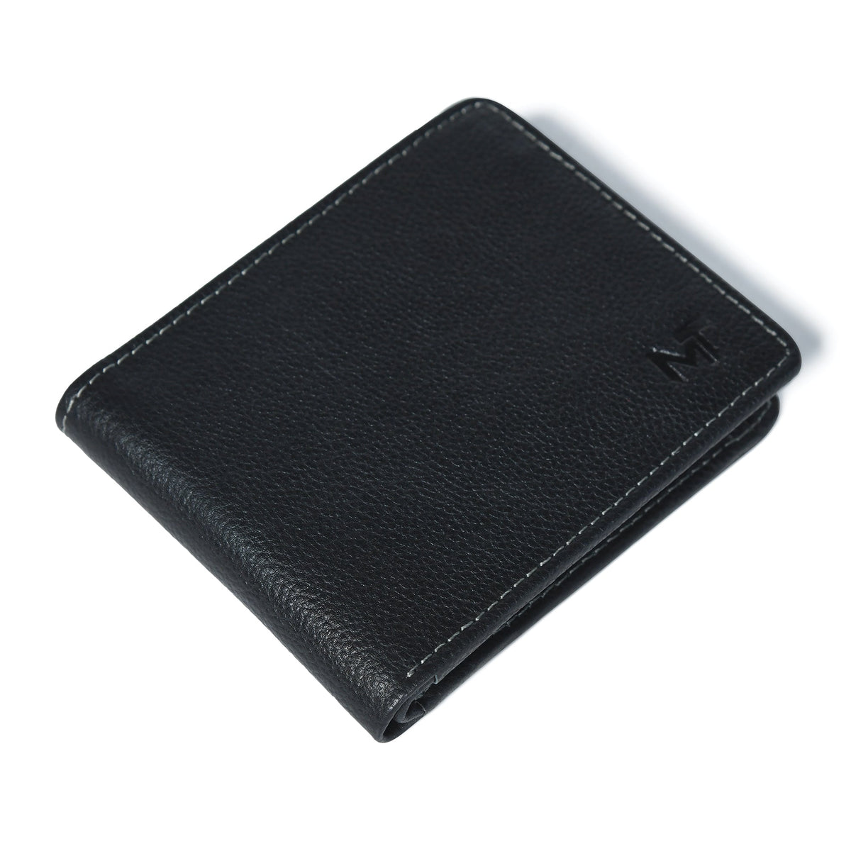 Classic Black Leather Wallet by Classy Leather Bags