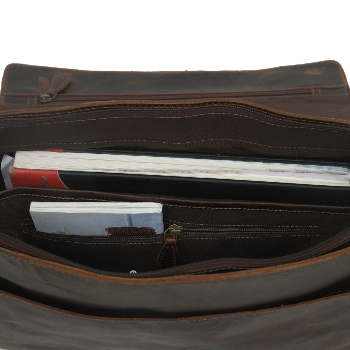 Kayden Messenger Bag by Classy Leather Bags