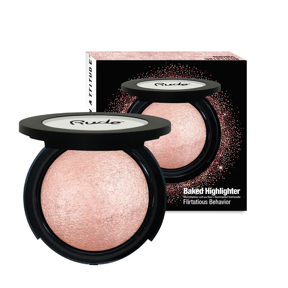 RUDE Baked Highlighter - Flirtatious Behavior by Avera Group