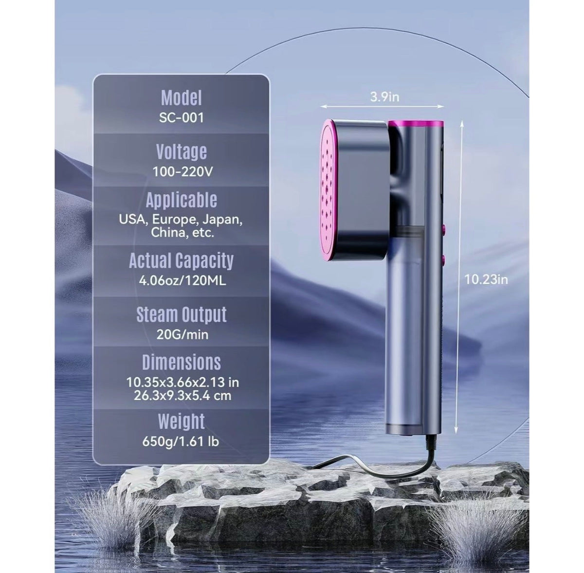 SteamEase Pro Steamer by V.I.P Digital Presence