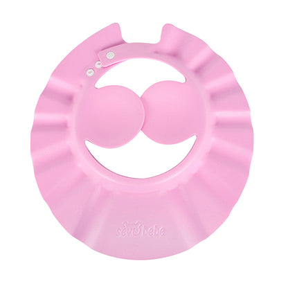 Baby Shampoo Shield - Pink | Comfort Bathing for Kids by Beauty Care Bag