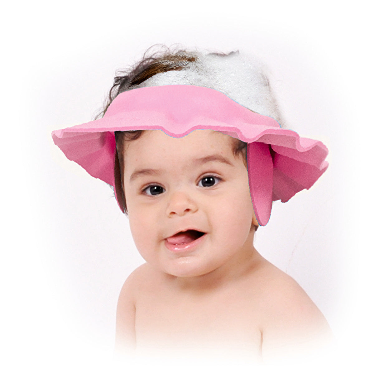 Baby Shampoo Shield - Pink | Comfort Bathing for Kids by Beauty Care Bag