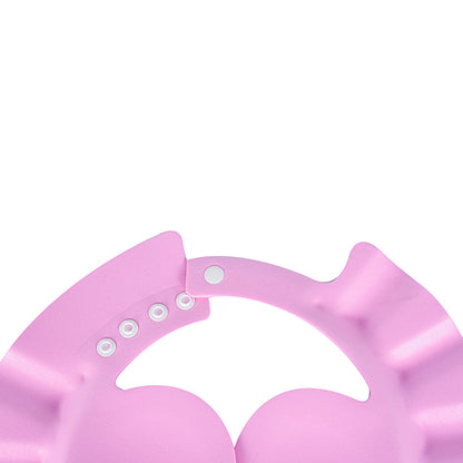 Baby Shampoo Shield - Pink | Comfort Bathing for Kids by Beauty Care Bag