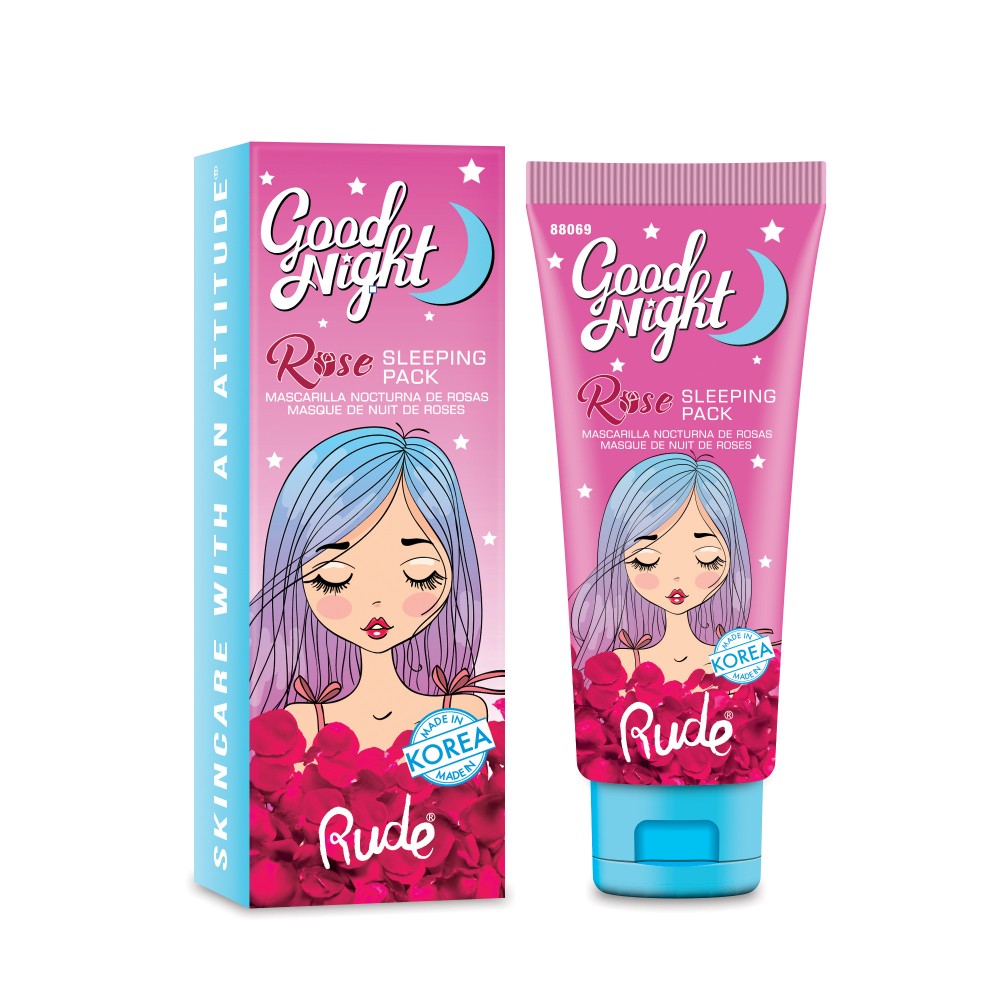 RUDE Good Night Rose Sleeping Pack by Avera Group