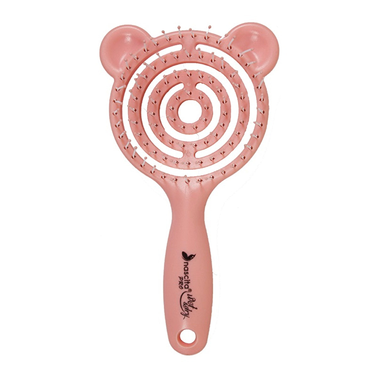 Nascita 3D Kids Hair Brush - Ergonomic Design | Orange by Beauty Care Bag