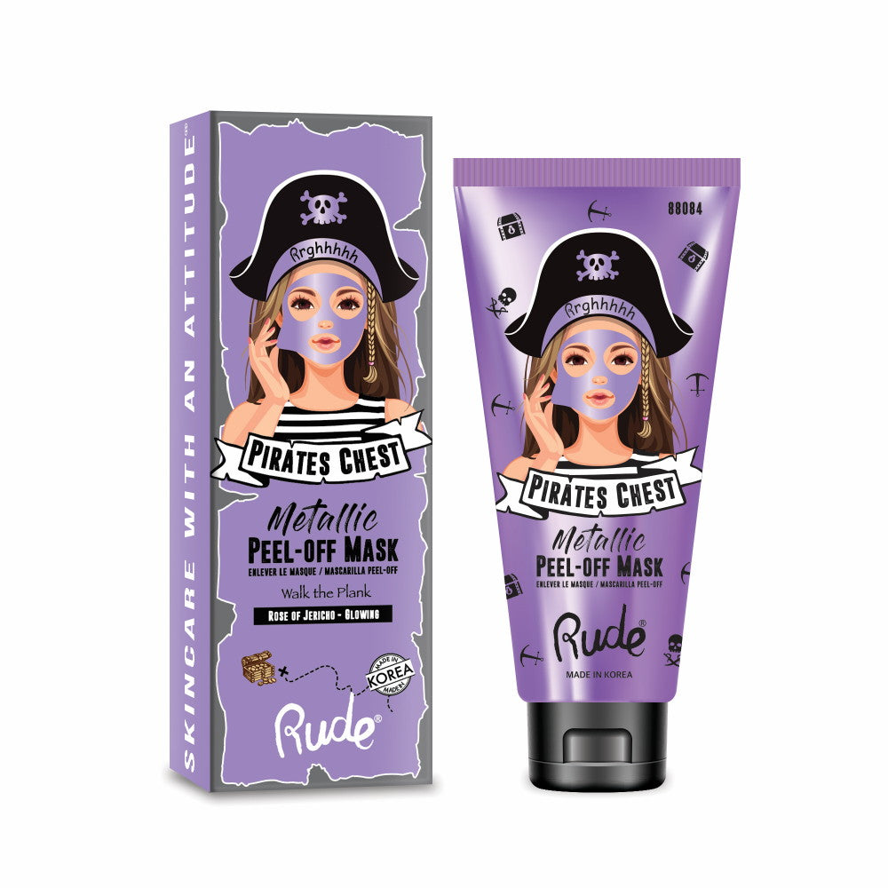 RUDE Pirate's Chest Metallic Peel-off Mask - Walk the Plank by Avera Group