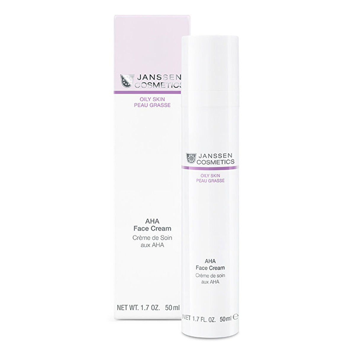 Janssen Cosmetics AHA face cream moisturizer, 50 ml