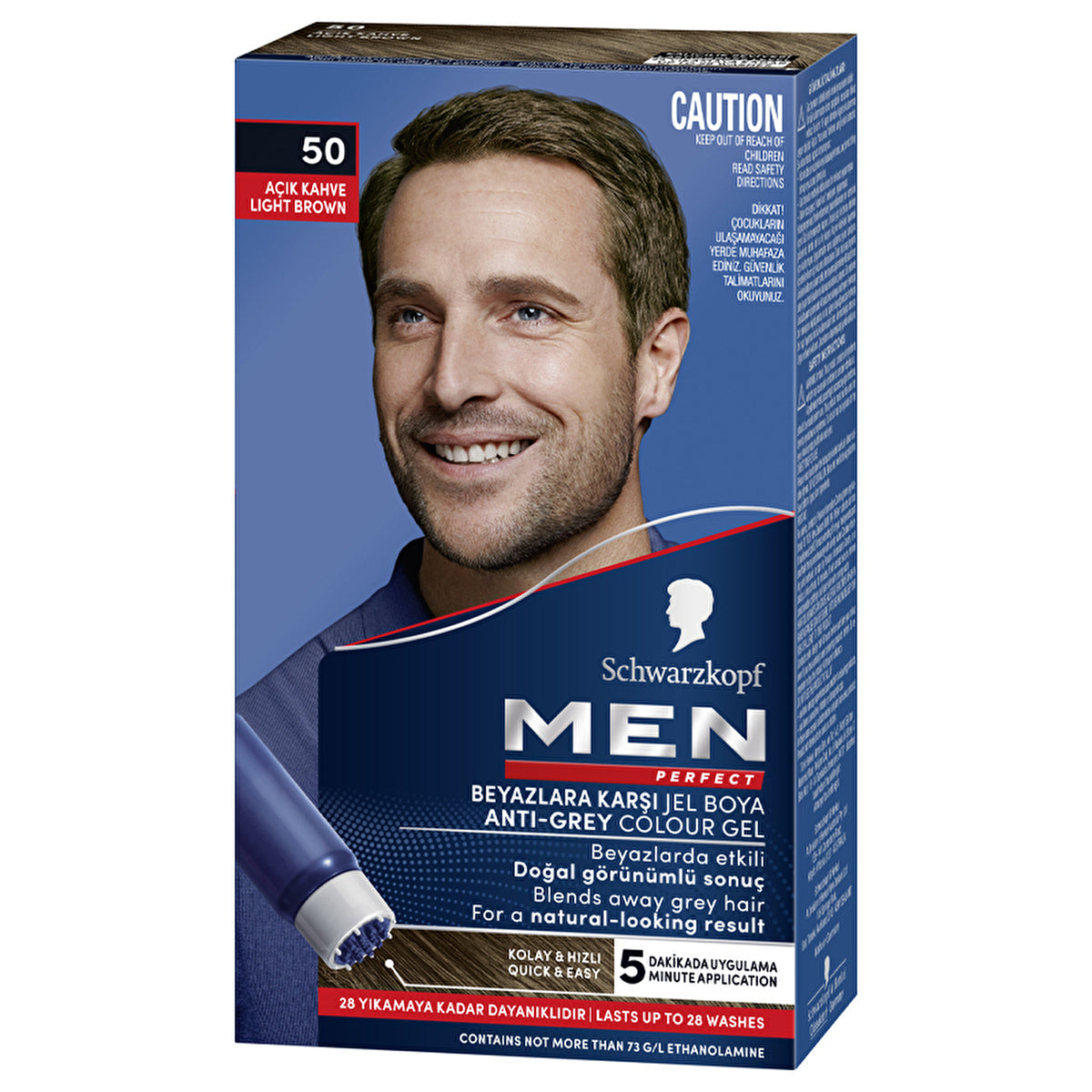 Men Perfect 50 Light Brown – view 5