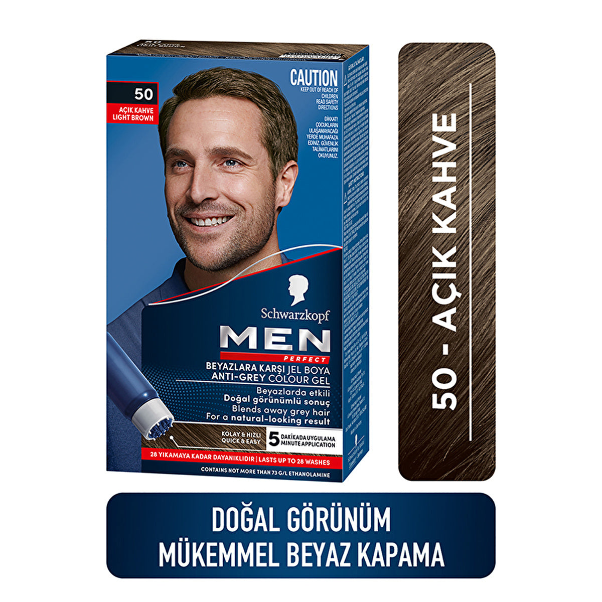Men Perfect 50 Light Brown – view 3