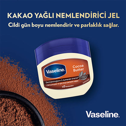 Vaseline Cocoa Butter Moisturizing Gel 3.38oz - Deep Hydration | Dermatologist Recommended by Beauty Care Bag